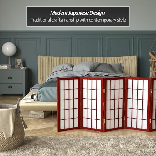2 ft. Short Desktop Window Pane Shoji Screen - Image 3