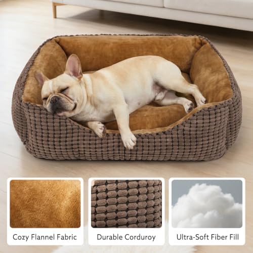 MIXJOY Large Dog Bed for Large Medium Small Dogs, Rectangle Washable Orthopedic - Image 3