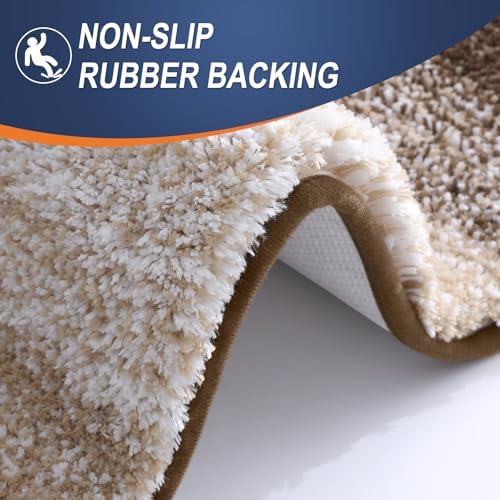 OLANLY Bathroom Runner Rug 47x17, Extra Soft Absorbent Microfiber Bath Rugs - Image 5