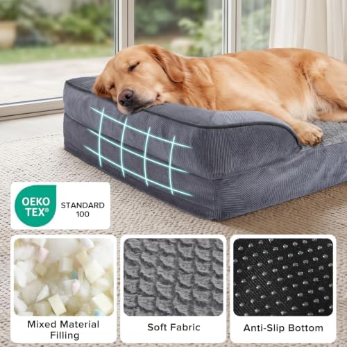 INVENHO L Plus Orthopedic Dog Bed - Image 4