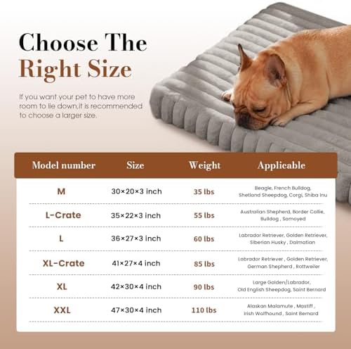 Extra Large Orthopedic Dog Crate Bed - Image 6