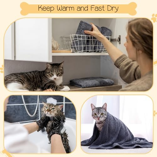Irenare 12 Microfiber Puppy Towels - Image 5