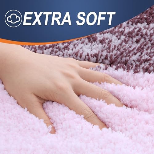 OLANLY Bathroom Runner Rug 40x24, Extra Soft Absorbent Microfiber Bath Rugs - Image 2