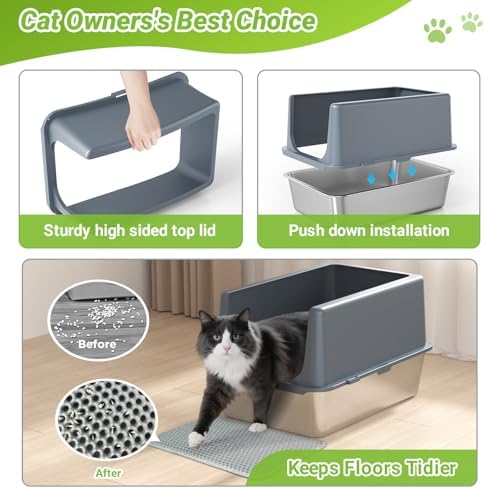 Stainless Steel Litter Box - Image 4