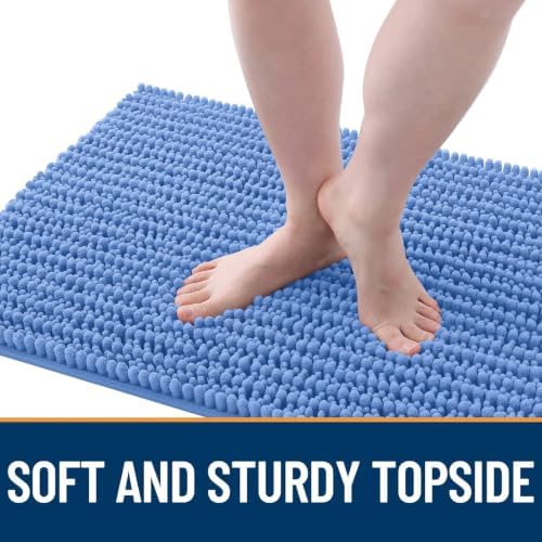 OLANLY Dog Door Mat for Muddy Paws 30x20, Ultra-Absorbent Chenille Mud Mat - Image 3