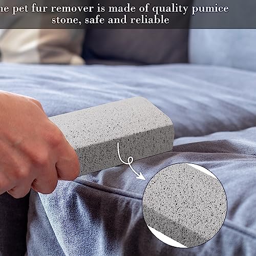Loopeer 2 Pcs Pet Hair Remover Pumice Stone, 3.74 x 2 x 1.6 in - Image 5