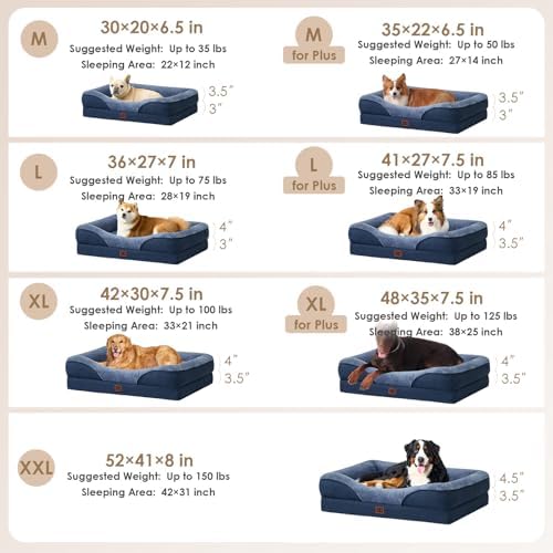EHEYCIGA Orthopedic XXL Dog Bed - Image 5