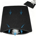 Cat Litter Mat Litter Box Mat 24 X 18 Inches Black by Xuanyaente