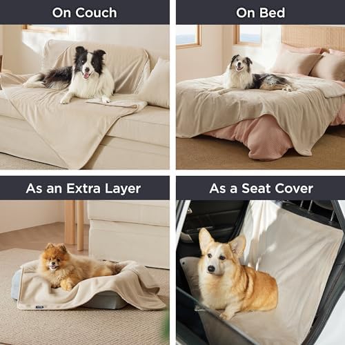 Bedsure Waterproof Blanket for Bed Soft Sherpa Fleece Throw, King 108"x86" - Image 6