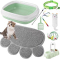 Tioncy 7 Pcs Kitten Litter Box Starter Kit by Tioncy