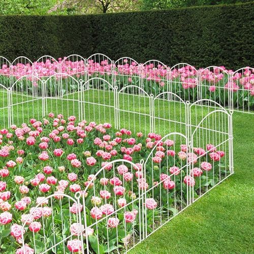 Decorative Garden Fence, 17in x 30ft No Dig Fence - Image 6