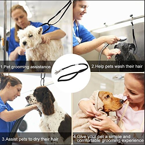 Fdit Dog Grooming Restraint Dog Pet Noose Loop Animal Cat Lock Clip Rope Harness - Image 4
