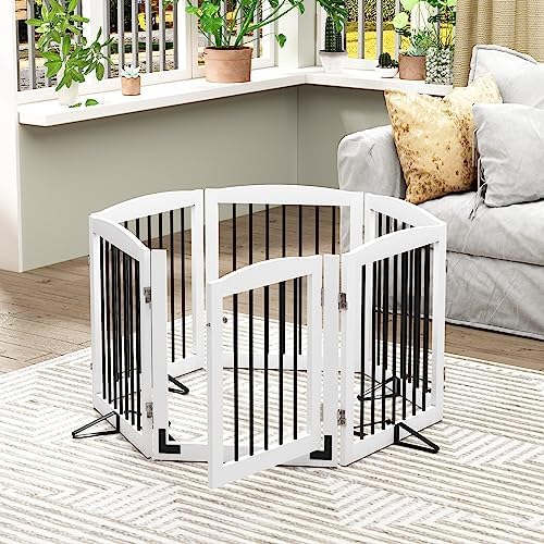 PUPETPO Freestanding Pet Gates - Image 2
