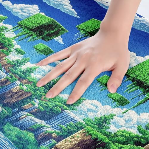 Manfei Pixelated Games Bath Mats - Image 2
