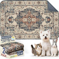 Washable Pee Pads for Dogs 24"x36" 2 Pack Reusable Puppy Potty Pad by Verdasun