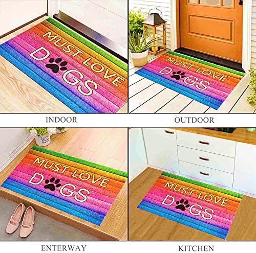 Darkyazi 23.6" x 35.4" Colorful Doormats Entrance Front Door Rug Funny - Image 4