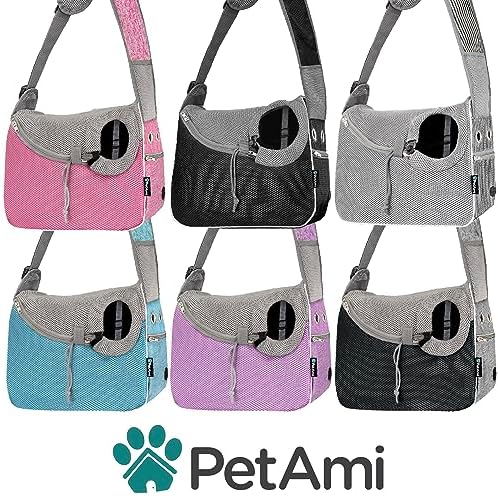 PetAmi Dog Sling Carrier for Small Dogs, Hands Free Crossbody Carrier - Image 7