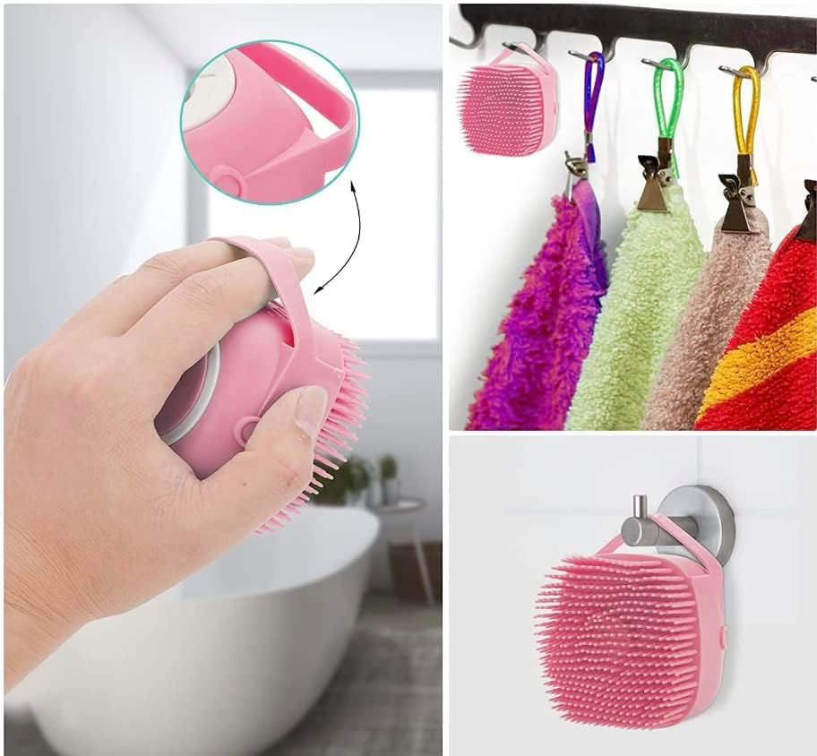 Pet Bath Massage Brush Puppy Dog Cat Grooming Cleaning Soft - Image 6