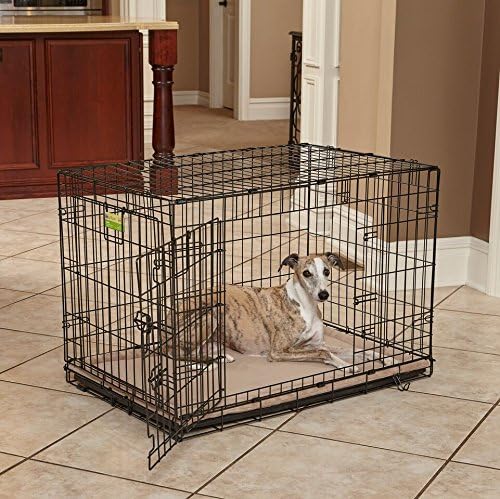 MidWest Homes for Pets Intermediate QuietTime Taupe Micro Terry Pet Bed - Image 3
