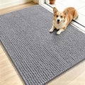 Smiry Dog Door Mat for Muddy Paws 44x32, Ultra Absorbent Chenille Doormat by Smiry