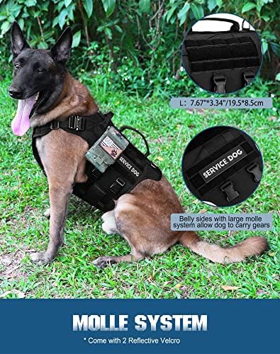 Petnanny Tactical Dog Harness Service Vest - Image 5