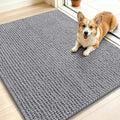 Smiry Dog Door Mat for Muddy Paws 40x32, Ultra Absorbent Chenille Doormat by Smiry
