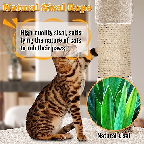 FDW 37.8 inch Cat Tree Cat Tower - Image 4