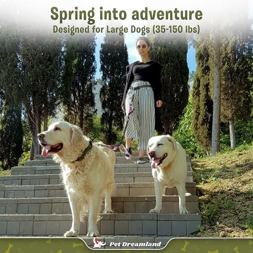 Pet Dreamland Exquisite Hands Free Dual Dog Leash - Image 2