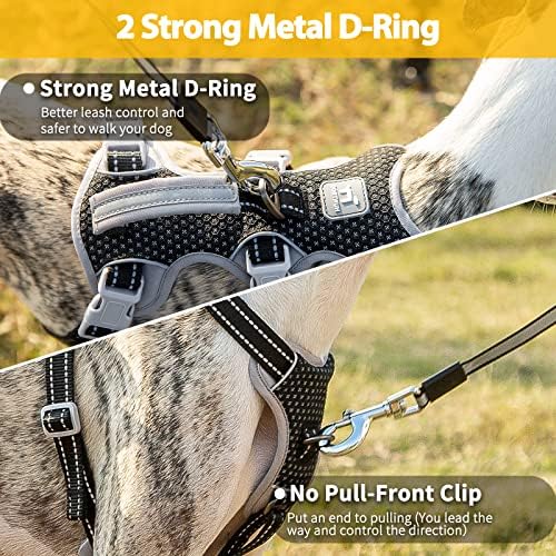 Huntboo Escape Proof Dog Harness, Secure Dog Harness No Escape, Fully - Image 4