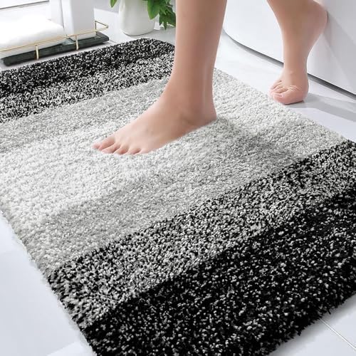 OLANLY Bathroom Rugs Mat 30x20, Extra Soft Absorbent Microfiber Bath Rugs by OLANLY