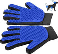 Pet Grooming Glove-Pet Hair Remover Glove- Perfect pet Cleaning Brush Glove- by Unknown