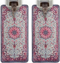 Hompet Cat Litter Mat 2 Pack, 28.5x60 Large Machine Washable Trapping Mats by Hompet