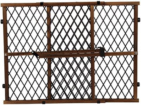 Position & Lock Adjustable Wood Baby Gate - Image 2