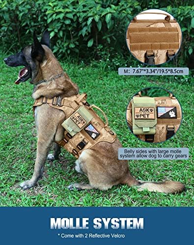 Petnanny Tactical Dog Harness Service Vest - Image 5