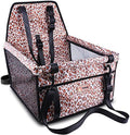 Petbobi Dog Car Seat for Small Dogs and Cats up to 15 lbs, Portable Booster by Petbobi