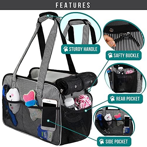 PetAmi Small Dog Purse Carrier, Airline Approved Soft Sided Tote - Image 4