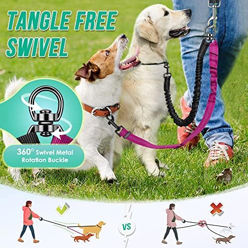 AUTOWT Two Dog Lead, 2 in 1 Upgraded Double Dog Leash Attachment Combine - Image 3