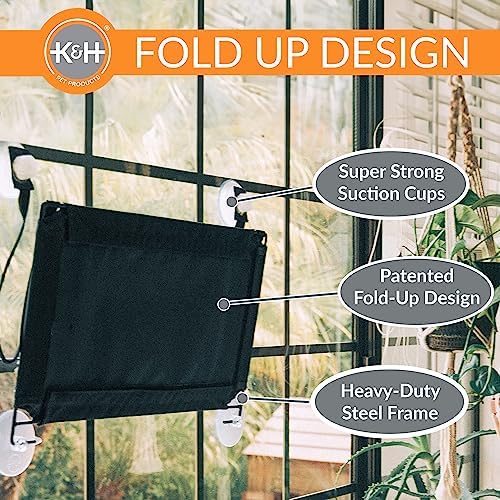 K&H Cat Window Perch, EZ Mount Kitty Sill - Image 4
