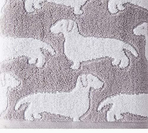 SKL Home Dog Bath Towel, 100% Cotton, Reversible - Image 3