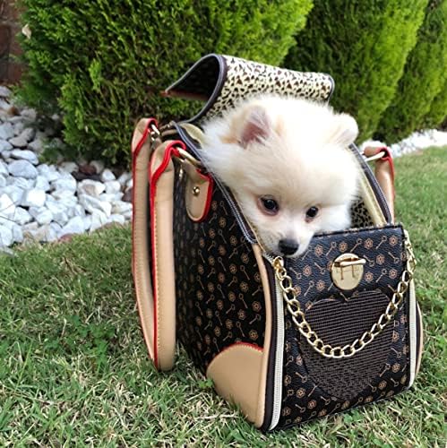 Adriene's Choice Luxury Pet Carrier, Puppy Small Dog Carrier, Cat Carrier Bag - Image 2