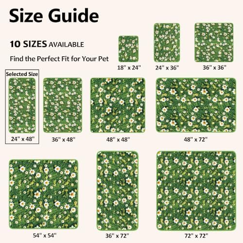 Washable Guinea Pig Pee Pads, Reusable Guinea Pig Cage Liner 2 Pack - Image 4