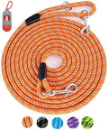 Long Rope Leash for Dog Training 16FT 30FT 50FT 100FT, Reflective Threads Check by Lanwandeng