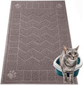 Cat Litter Mat, Litter Trapping Mat Soft on Kitty Paws, Waterproof, Easy Clean by Motsamla