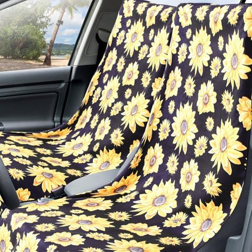 Hahafelt 2 Pack Car Seat Towel Cover - Image 3