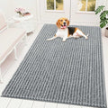 OLANLY Dog Door Mat for Muddy Paws 59x35, Ultra-Absorbent Chenille Mud Mat by OLANLY
