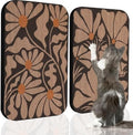 2 Pack Cat Wall Scratcher, Art Cat Scratching Board by LESISSMER