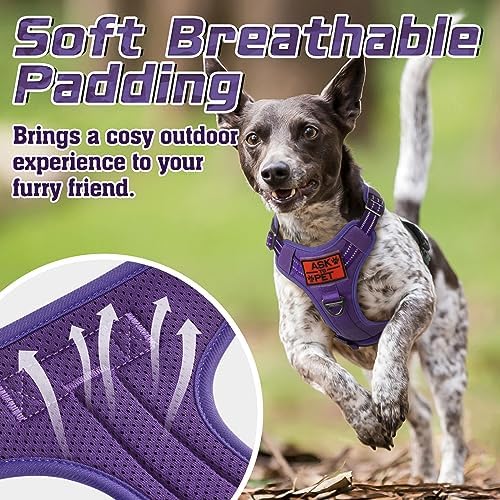 rabbitgoo Tactical Dog Harness for Small, No Pull Military Service Vest - Image 5