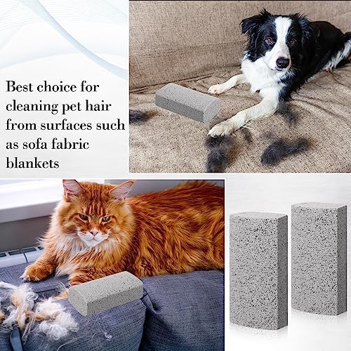 Loopeer 2 Pcs Pet Hair Remover Pumice Stone, 3.74 x 2 x 1.6 in - Image 6