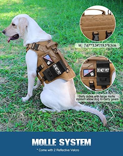 Petnanny Tactical Dog Harness Service Vest - Image 5