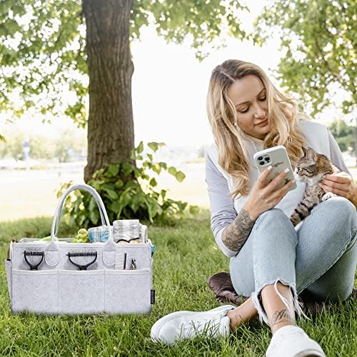 Pet Grooming Tote, Dog Grooming Supplies Organizer, Travel Outdoor - Image 5